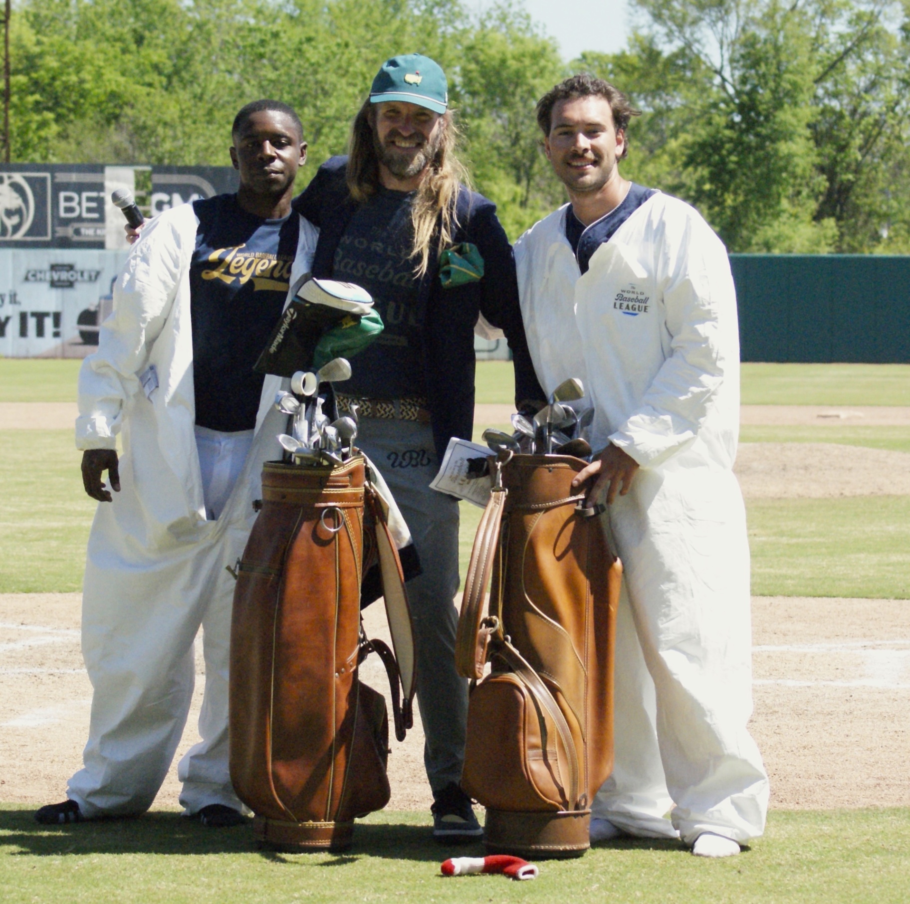 The very first Caddie Challenge.
